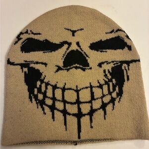 Skull Graphic Beanie